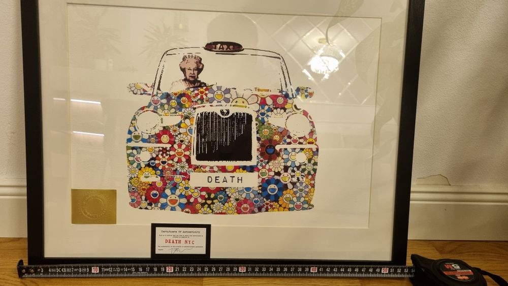 Print DEATH NYC 100 bucati in toata lumea