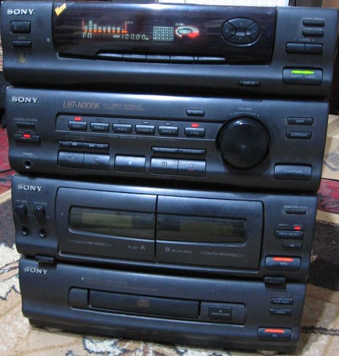 Уредба, стерео система Sony комбайн, модел: HCD-N300K