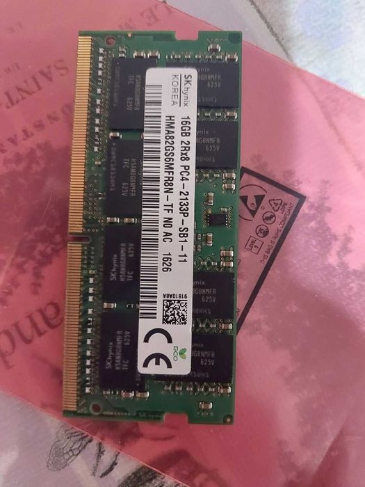 16GB 2133Mhz CL15 - SK Hynix (SODIMM - за лаптоп)