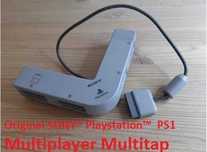 SONY Playstation MultiPlayer MultiTAP PS1 PSX Адаптер за 4Играча+Карти