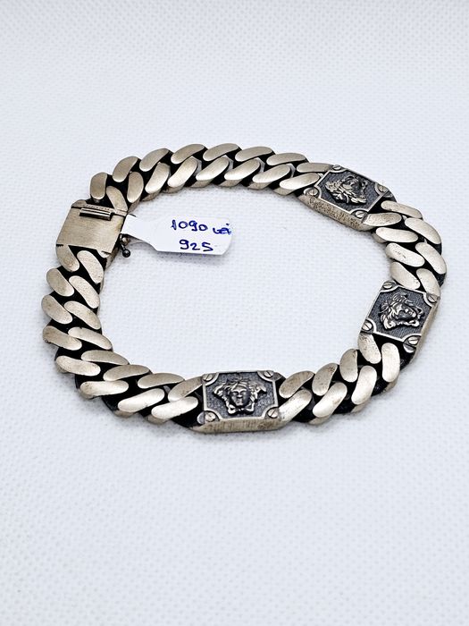 Vand bratara din argint 925 model cuban 49.22 g cod 30