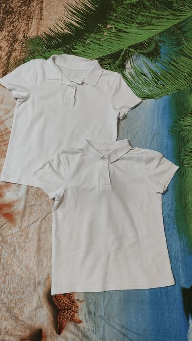 Set 2 buc tricou polo, F&F, măr 6-7