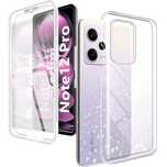 Прозрачен 360 Градуса Кейс за Xiaomi Redmi Note 12 / 12 Pro / Pro+
