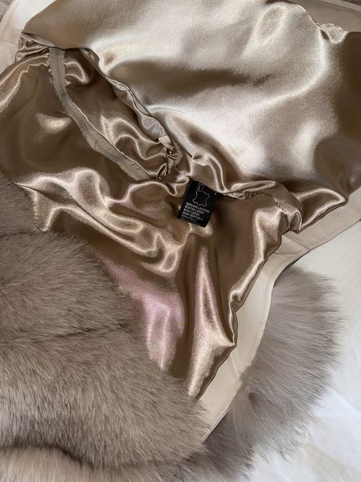 Vand blana naturala vulpe bej/crem