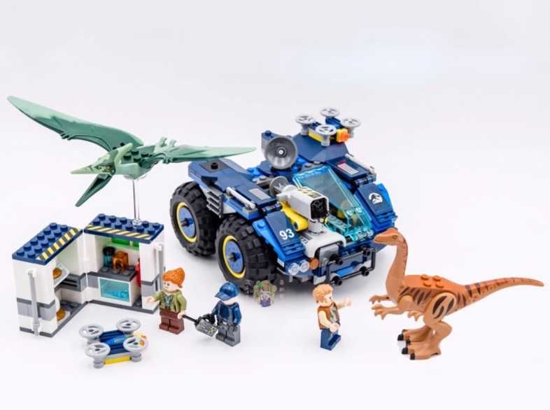 Set tip lego Jurassic dinozaur Gallimimus Pteranodon​ 75940