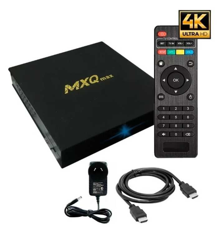 ТВ БОКС Android 11.1 tv box MXQ MAX 4K БГ ТВ