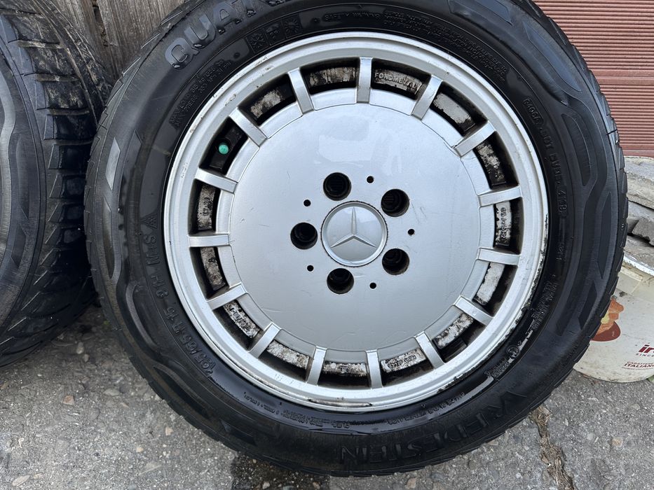 Jante Fondmetal Gullideckel R15 ET30 sau ET25 / Mercedes  W124 201