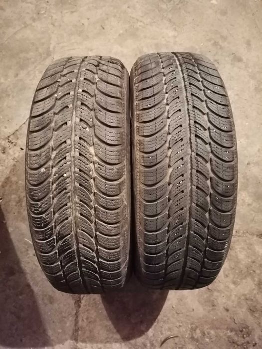 Продавам 2 броя зимни гуми 185.65.15 на 1 сезон дот 2019 Sava