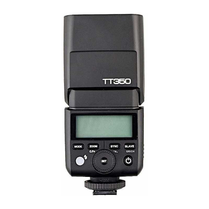 Компактна TTL светкавица Godox TT350 за Canon Nikon Sony