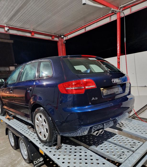 Bara spate haion luneta triple stopuri punte audi a3 8p facelift