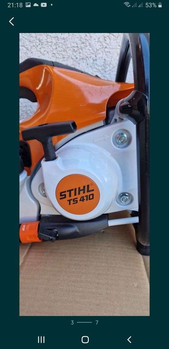 Stihl Ts 410 noua