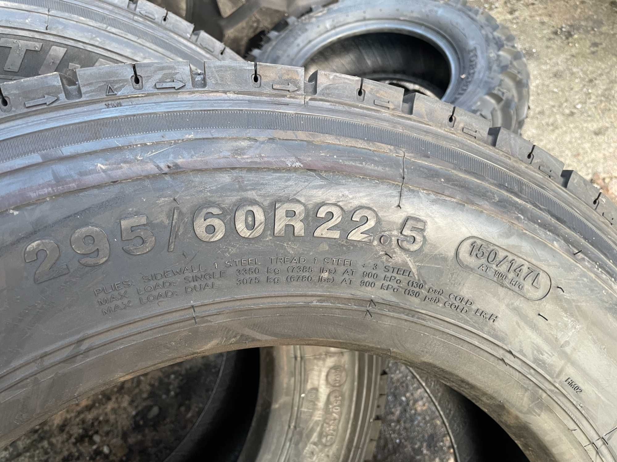 295/60R22.5 Cauciucuri noi de camion tractiune livrare rapida