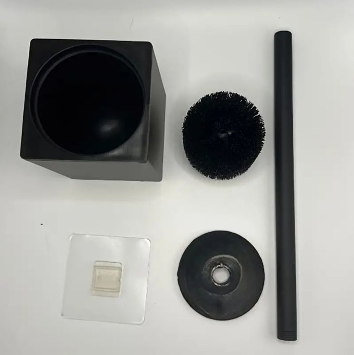 Perie WC baie negru