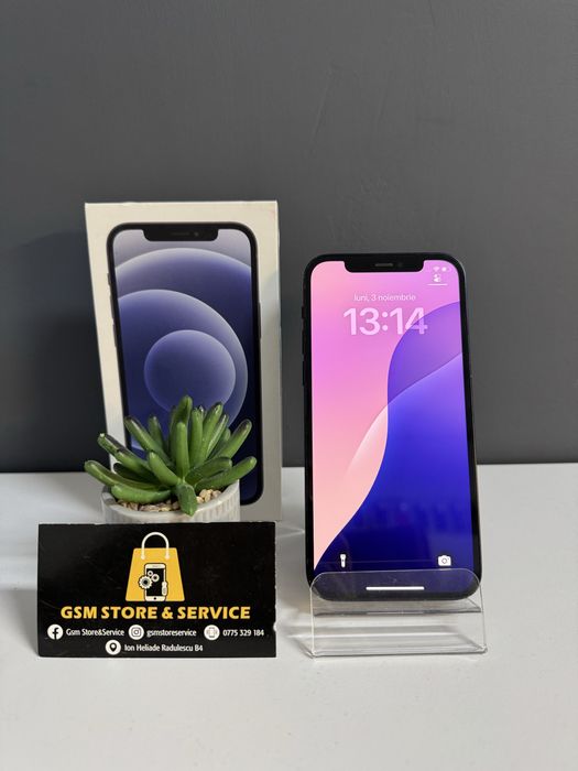 Iphone 12 128Gb Black Garantie Gsm Store&Service