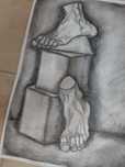 Desen anatomic - în cărbune | 50/70 cm