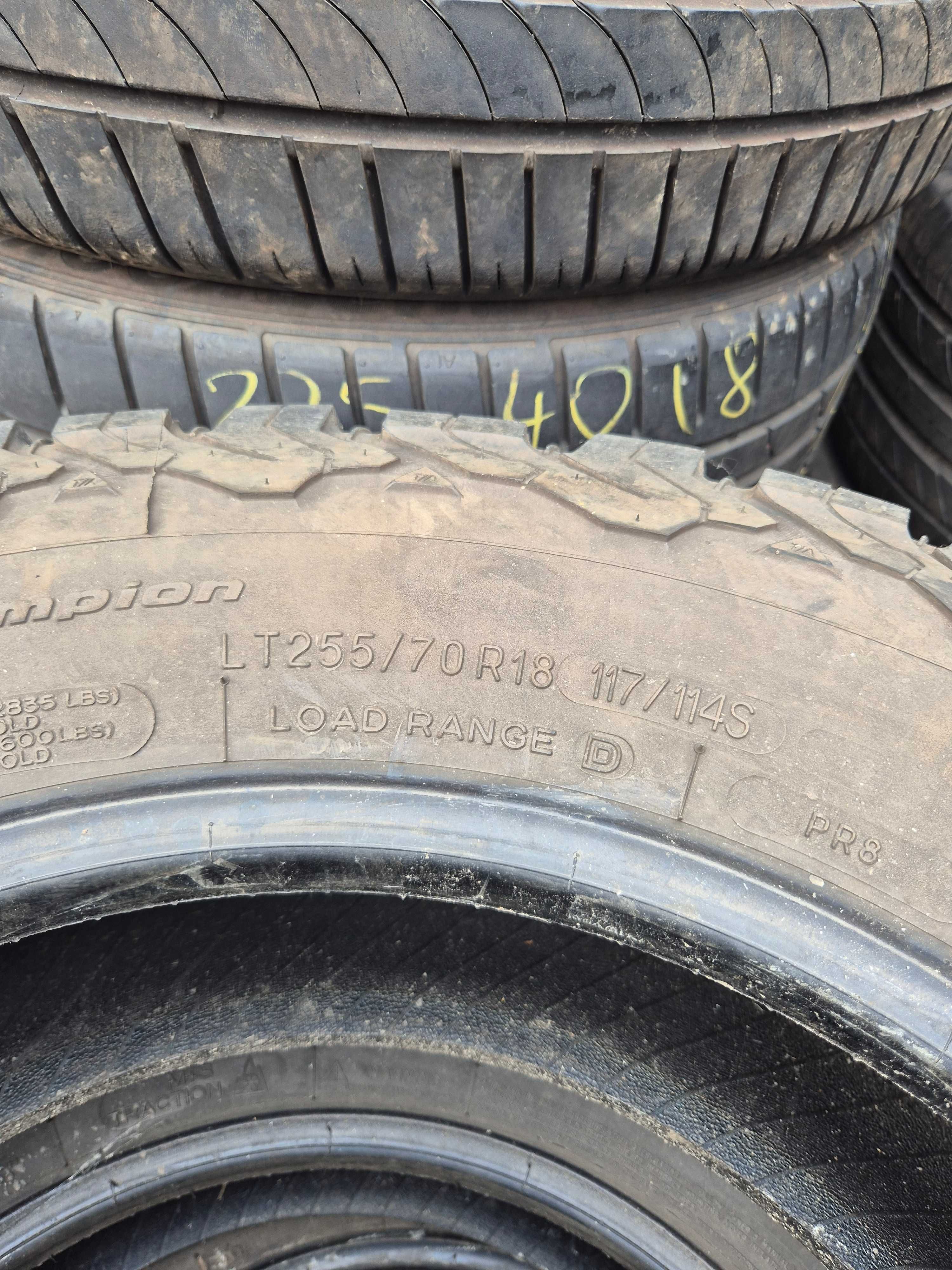 4 Anvelope M+S A/T H/T - 255/70/18 - Bfgoodrich USA - DOT 2022
