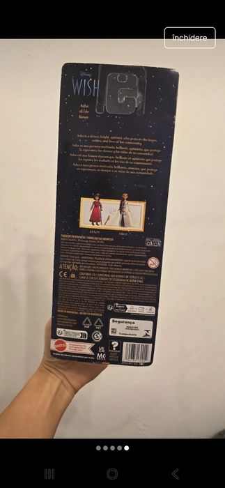 Papusa Asha Disney Wish