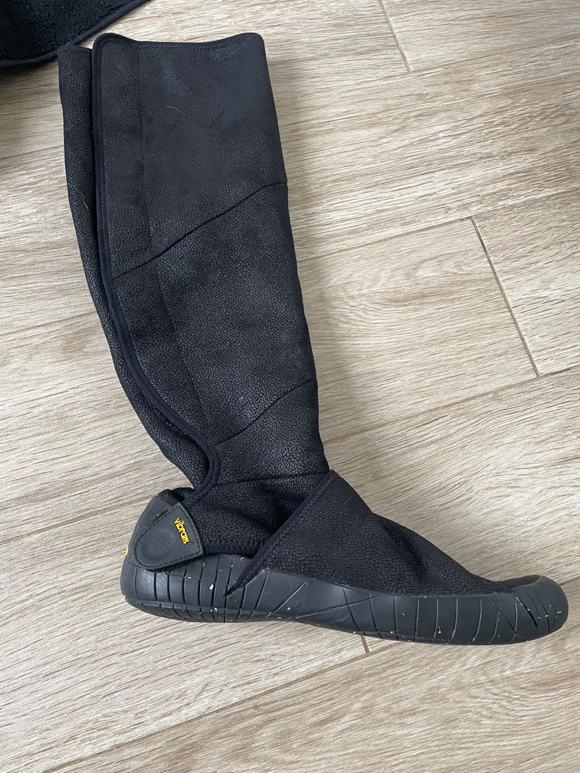 Мъжки ботуши Vibram Furoshiki Classic Shearling High Boot Black