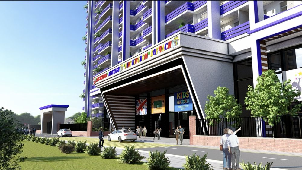 Xonsaroy Ocean 4-x xonadon, 4/10/16, 108 m2 sotiladi korobka