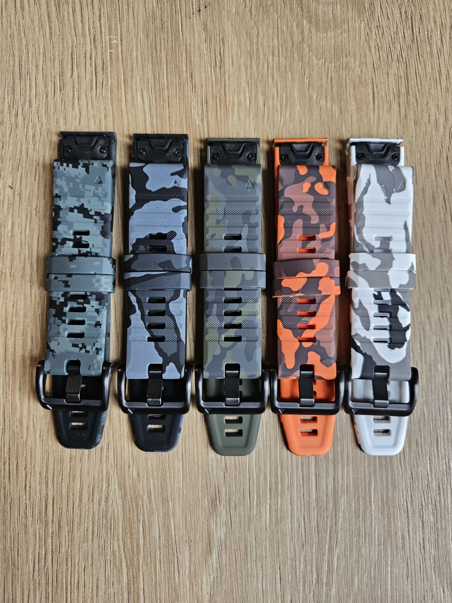 Vand curele din silicon tip CAMO -quick fit.  TOP PREMIUM (22mm)