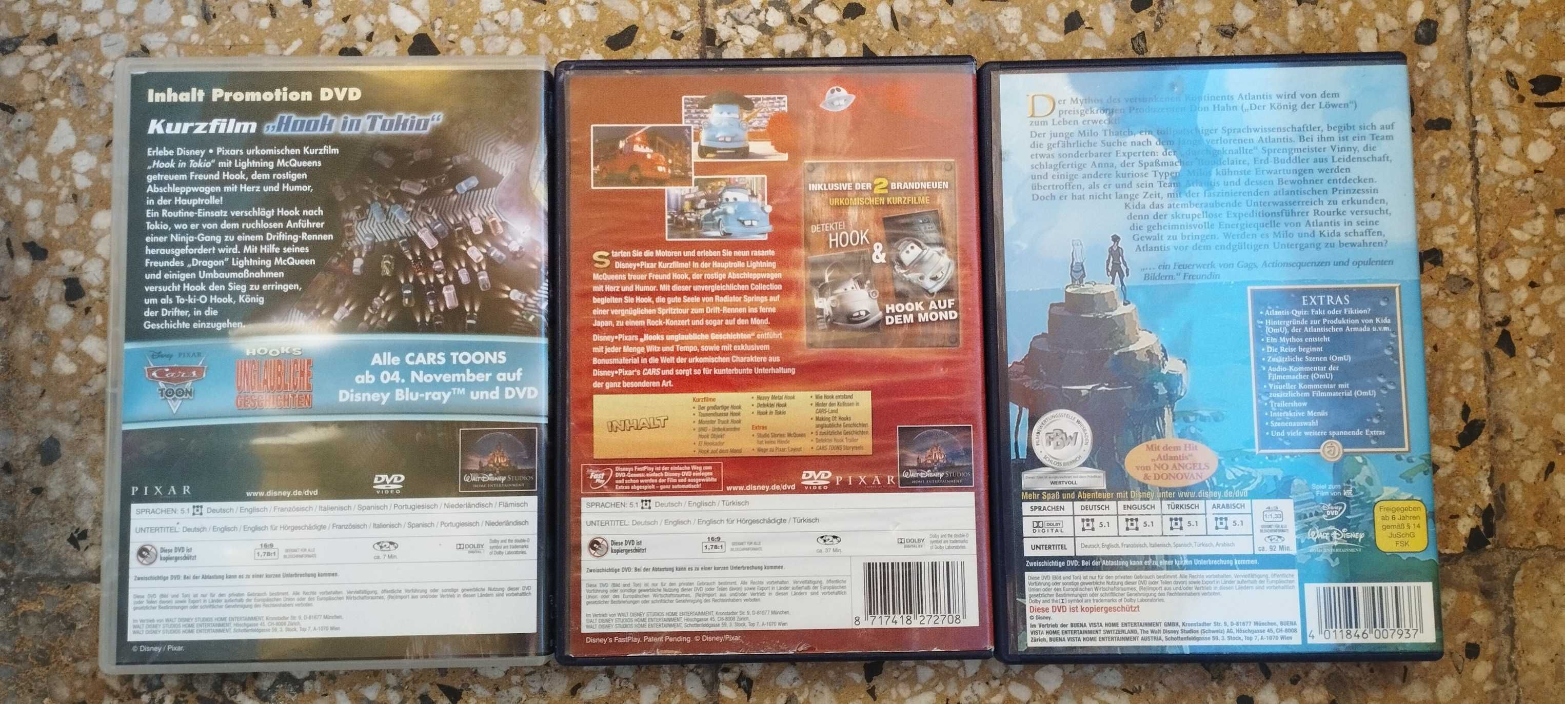 Колекционерски DVD дискове Disnep анимации