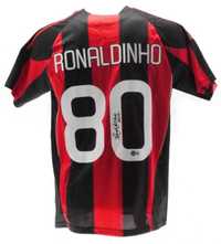 Tricou semnat Ronaldinho autograf