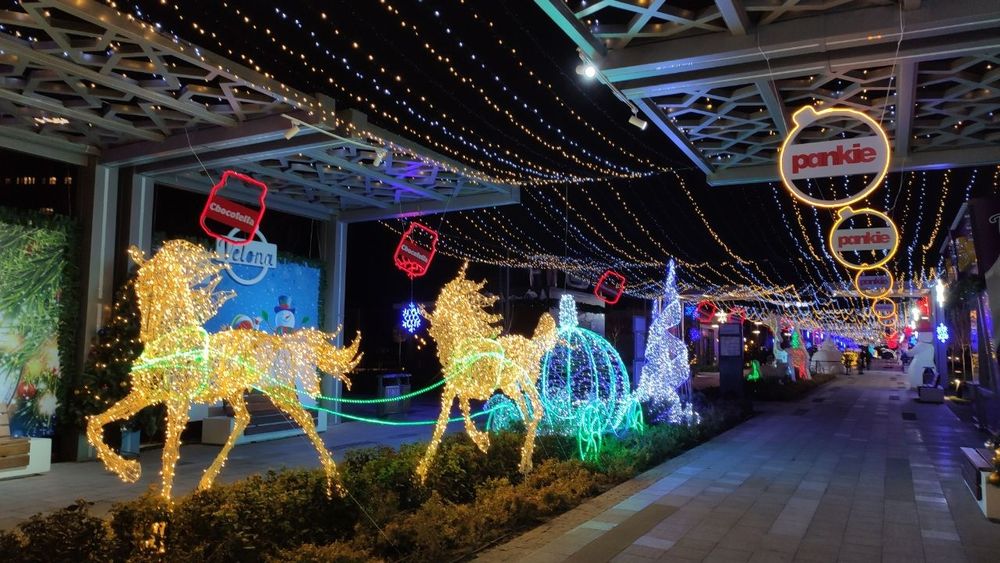 Новогодние оформление