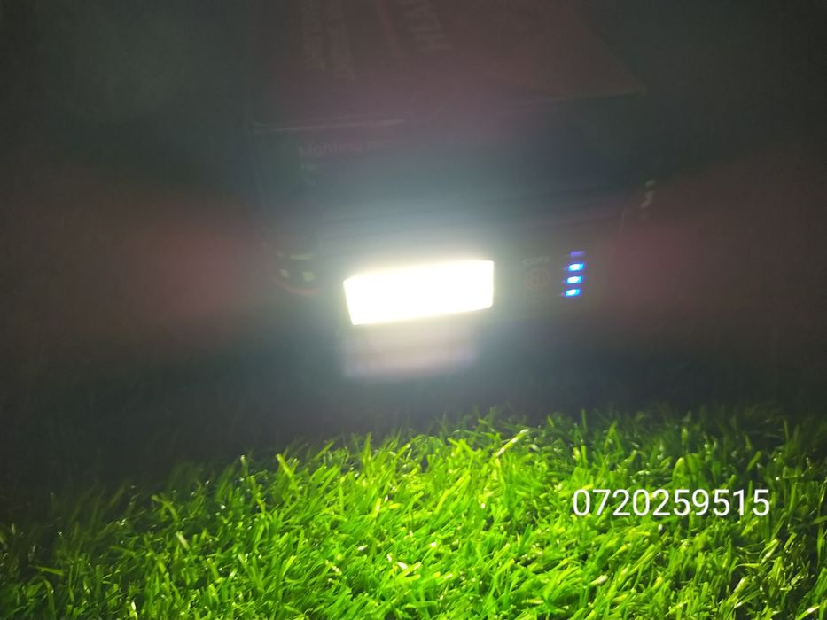 Lanterna Frontala cu Led laser  Pentru Distante Mari 1500-2000 Metri