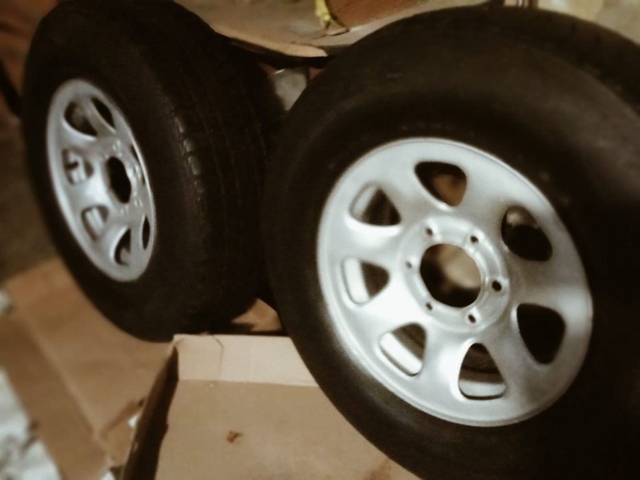 Колесо в сборе на Делику