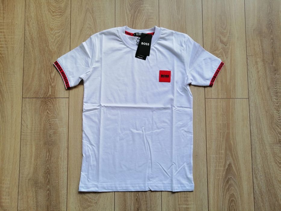 Hugo Boss мъжка бяла тениска 2XL