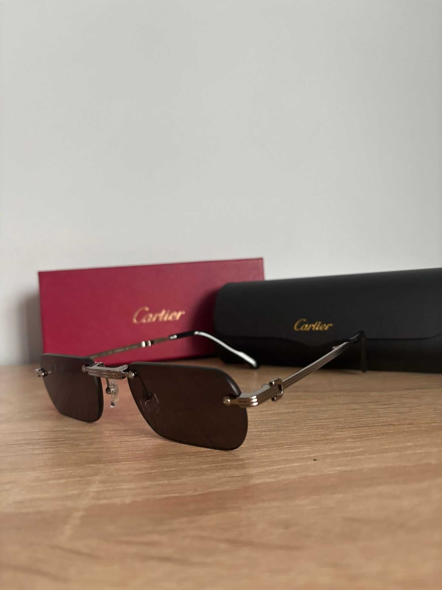 Мъжки слънчеви очила Cartier – нови, с уникална цена!