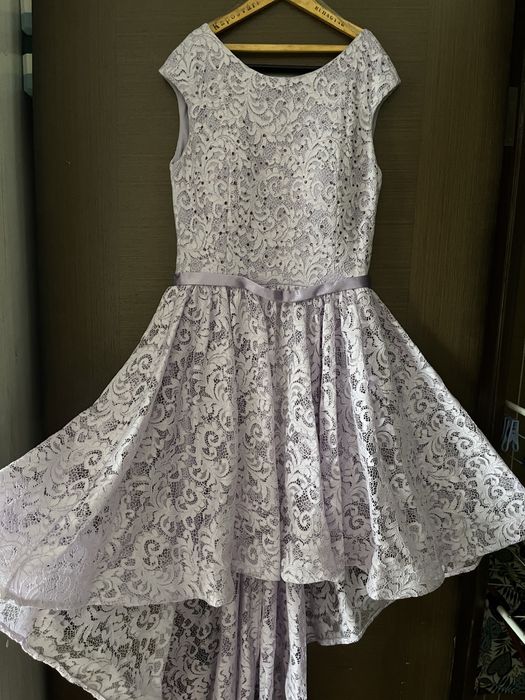 Платье вечерние фиолетовое