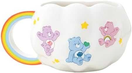 Нова Колекционерска Care Bears чаша с дъга 450 мл керамика Мечета дете