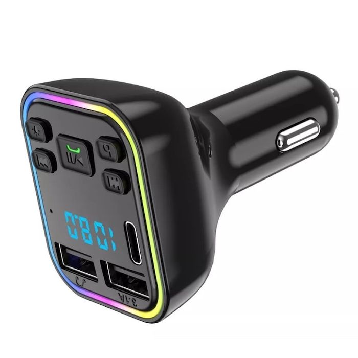 Transmitator fm cu bluetooth