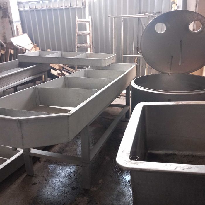 Vand teava lapte inox ,coturi inox