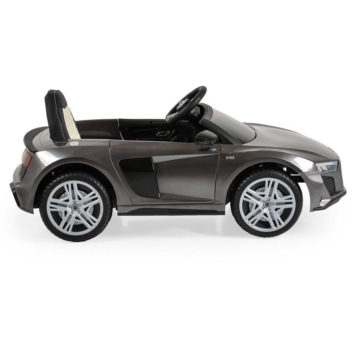 ТОП ЦЕНА!НОВО!Акумулаторна кола Audi R8 Spyder с 12V,меки гуми,металик