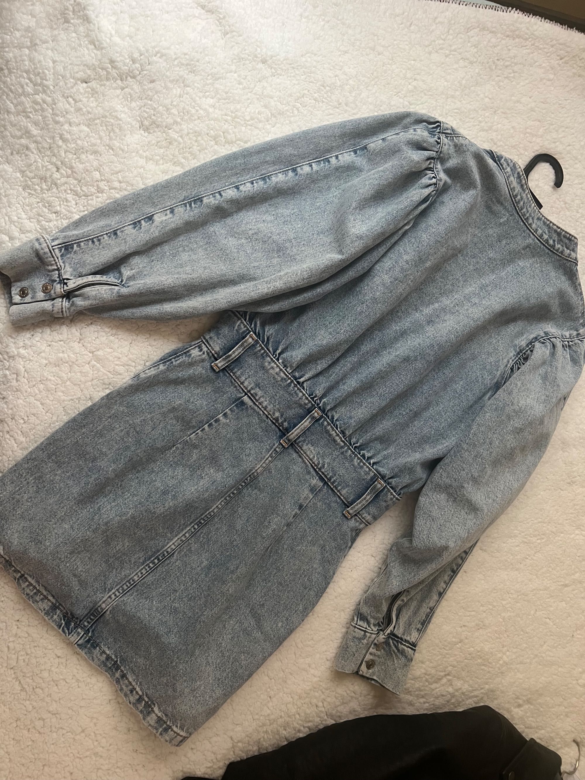 Рокля манго mango деним denim М размер нова
