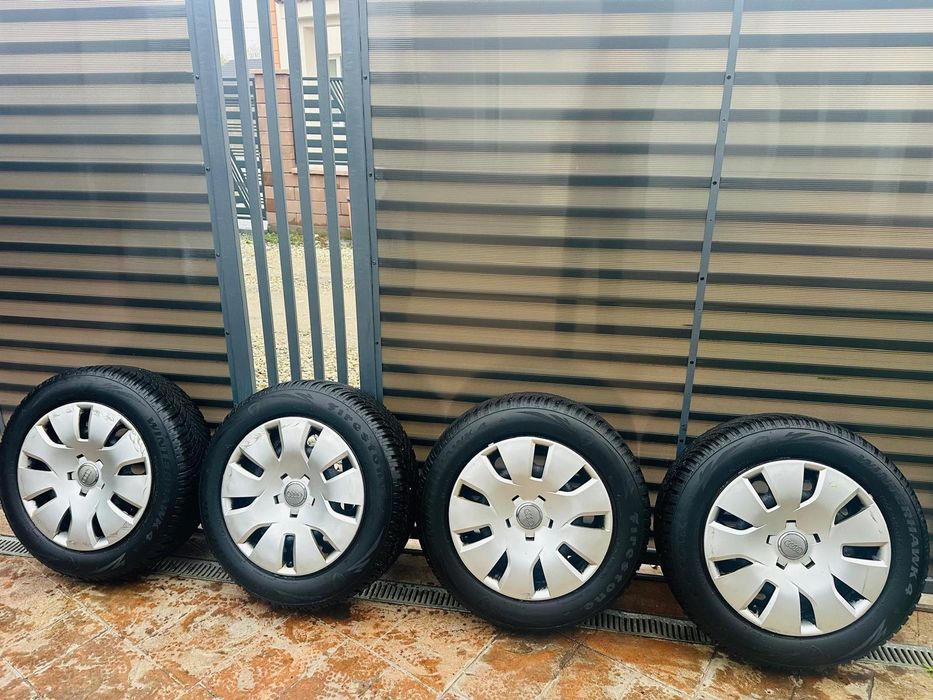 Vând set Jante cu cauciucuri iarna M+S 205/60/16