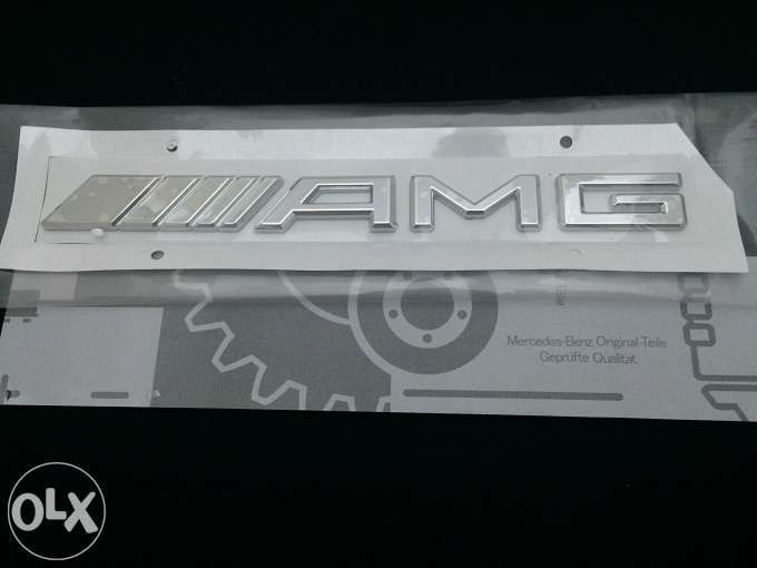 Emblema Mercedes Amg Crom/ABS