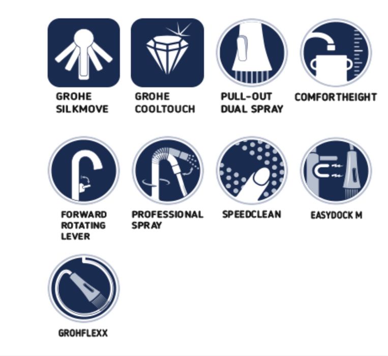 GROHE Essence - Supersteel 30294DCO