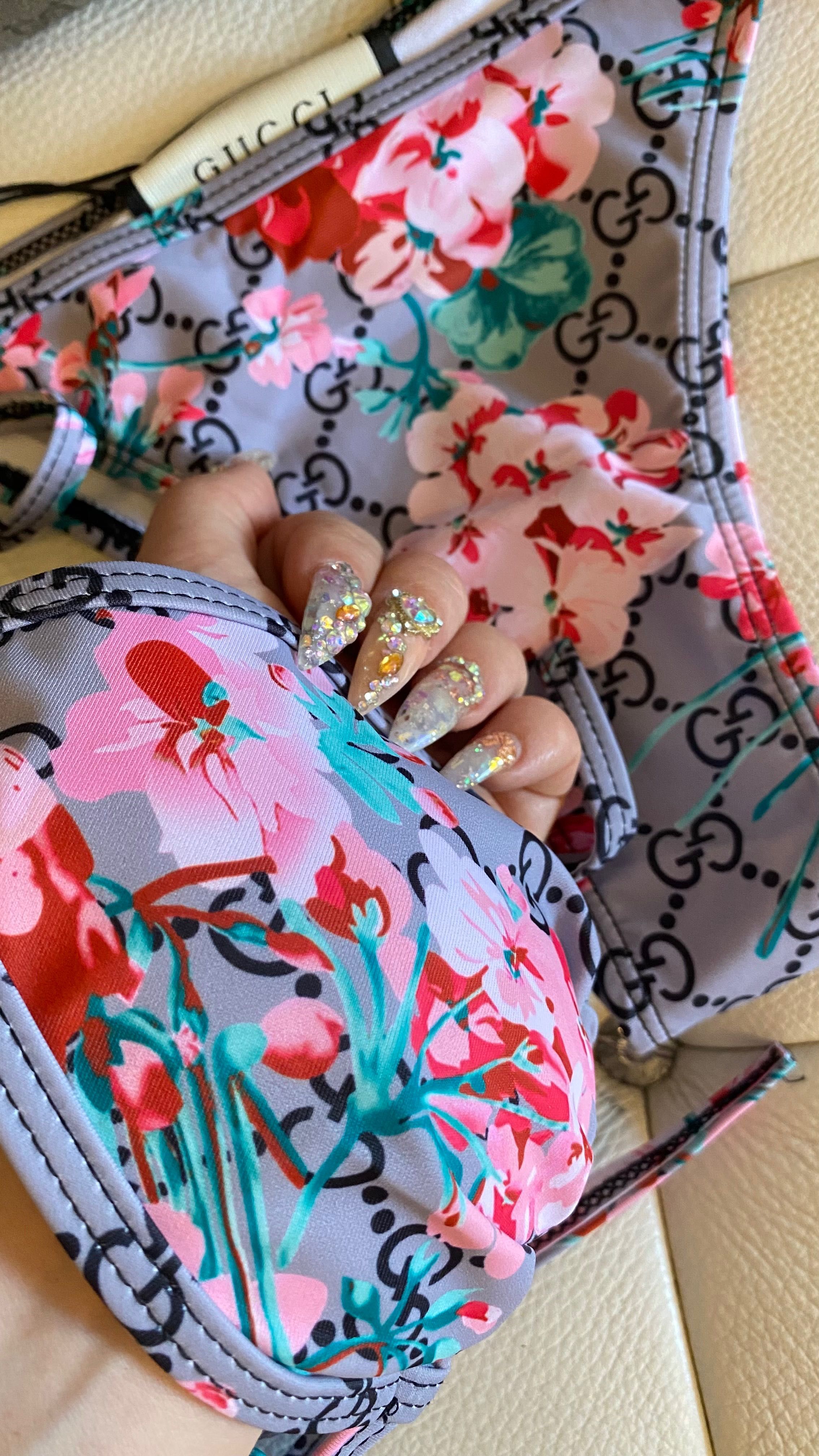 Бански бикини Гучи*Gucci technical  bloom