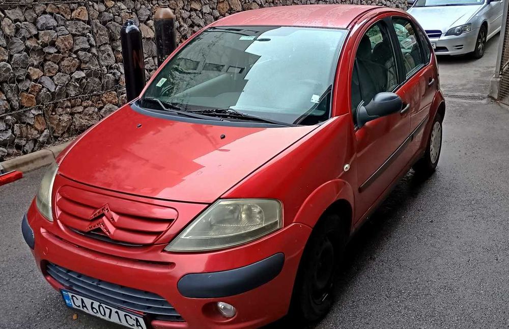 Citroen C3 1.4i, 73 к.с. 2006г. 119600 км. от първи собственик!