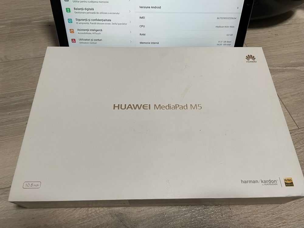Tableta Huawei Mediapad M5 4g sim digi orange vodafone