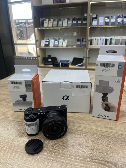 Sony  ZV-E10/Полная комплектация/объектив 16-50/Актив Маркет