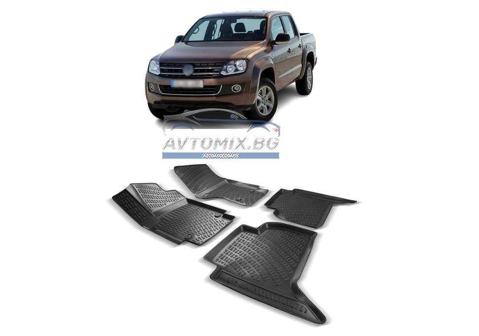 Гумени стелки за VW Amarok 2010-2021 г., RizLine