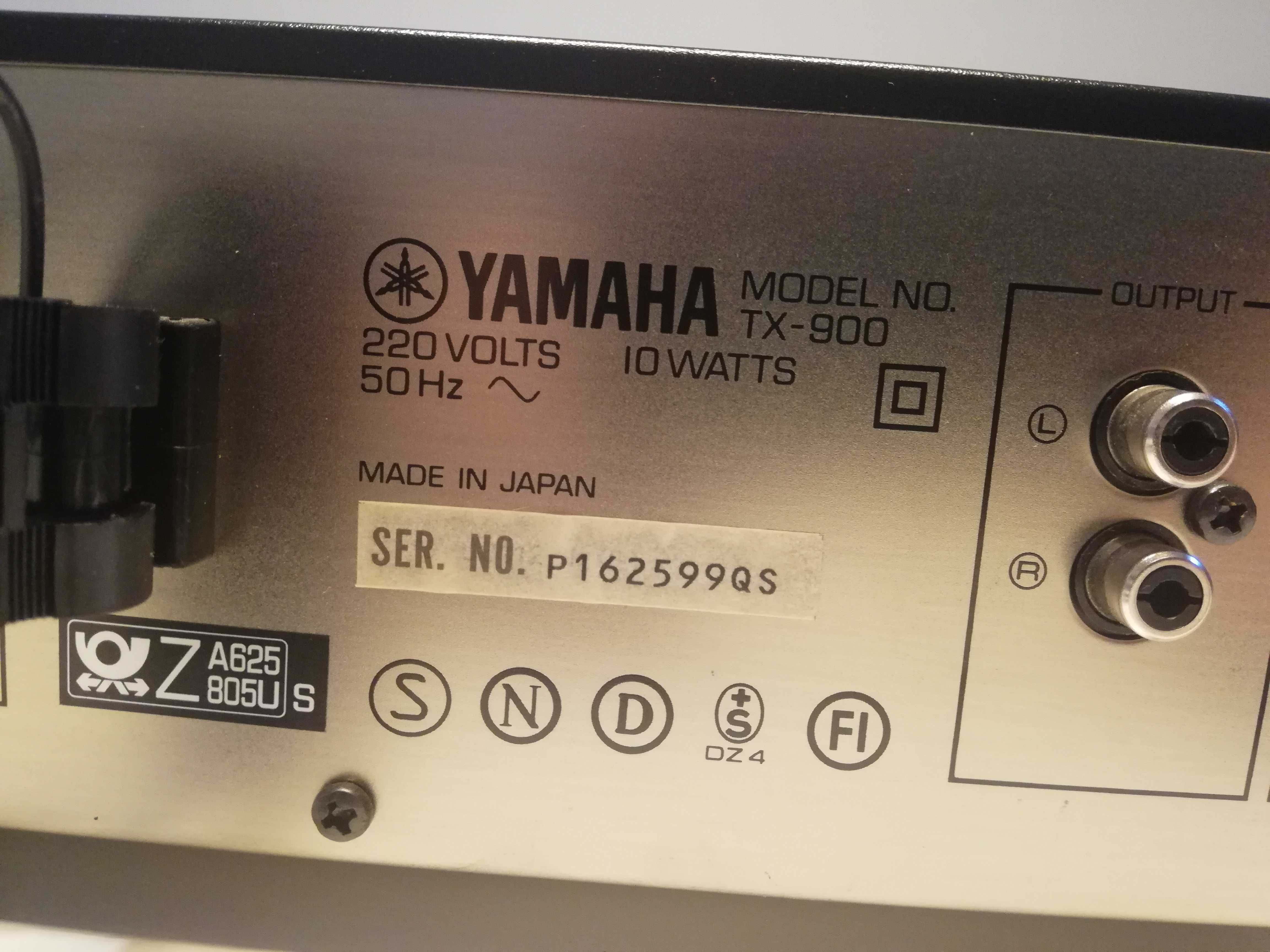 Tuner YAMAHA model TX900 - FM Stereo / AM - Impecabil/Japan