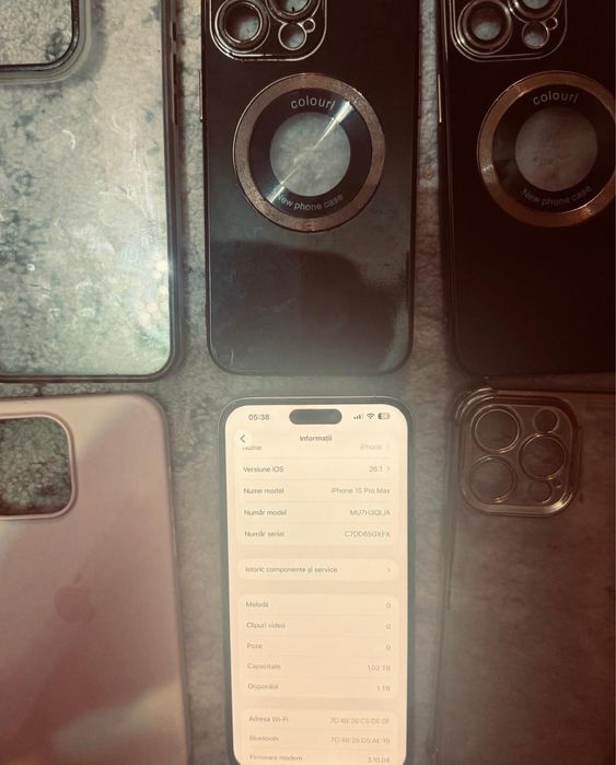 Iphone 15 pro max 1 tera stare buna