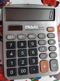 Calculator de birou MJ-621 12 cifre, argintiu, dual power, 183x145mm