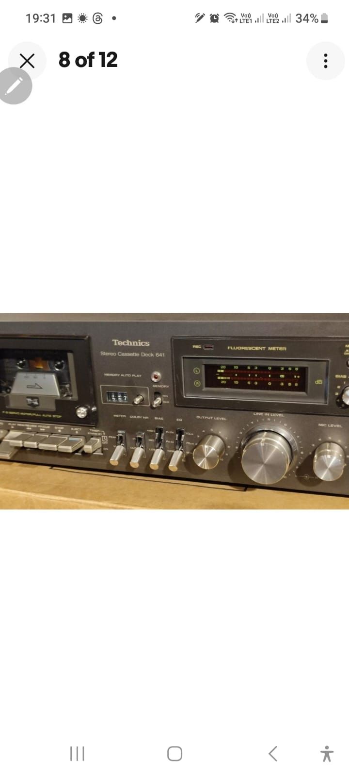 Pentru o linie de clasă , vă propun un Deck nou -  Technics RS-641