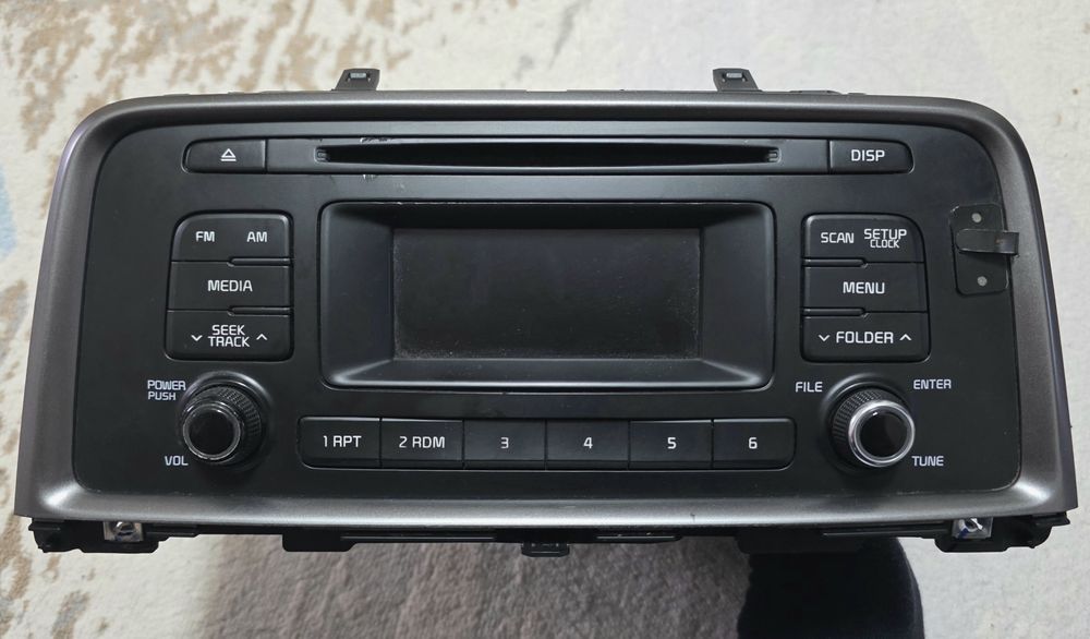 Штатная магнитола Киа К5. Kia K5 2016
